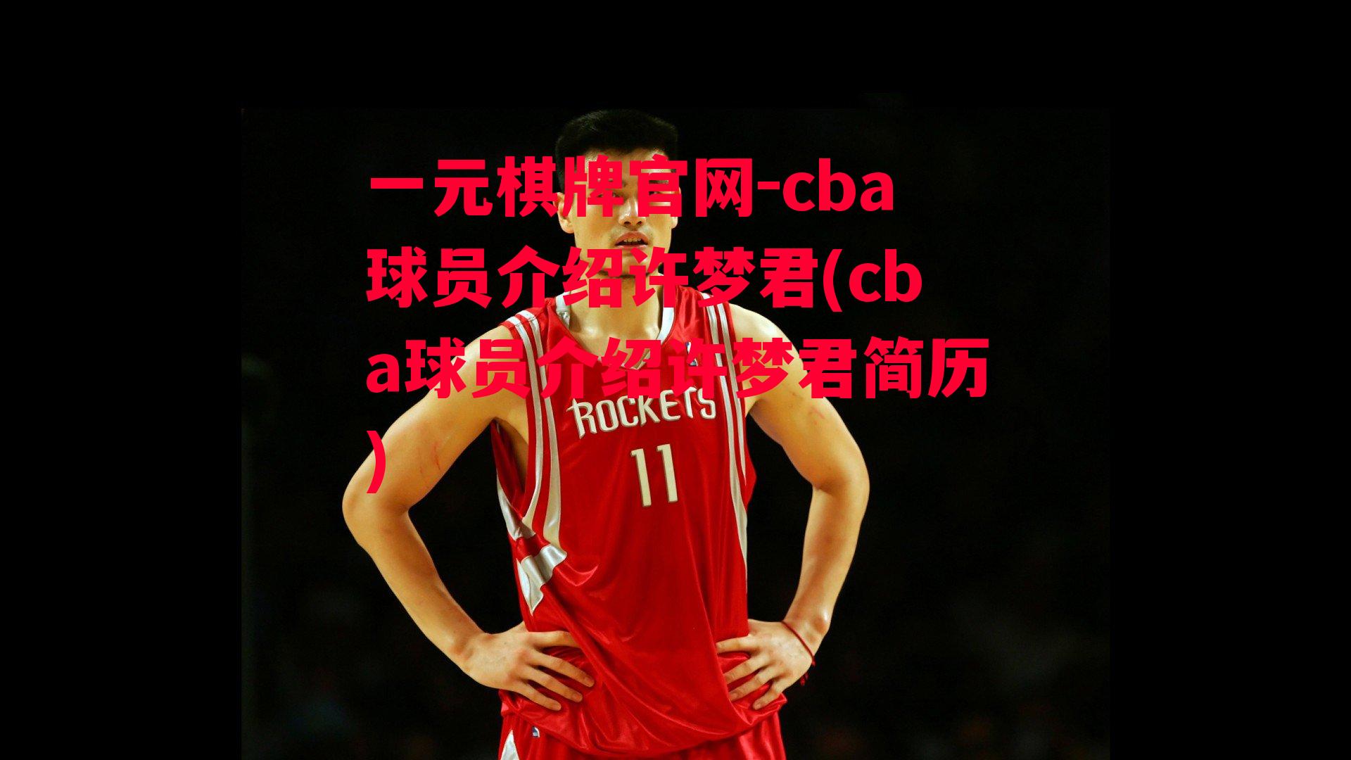 cba球员介绍许梦君(cba球员介绍许梦君简历)